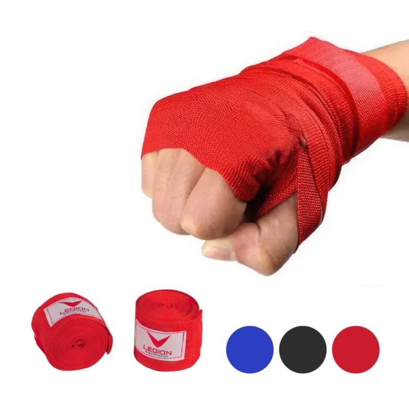 Vendas de Boxeo LEGION 5m | Protección Manos Muñecas