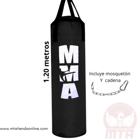 Saco de boxeo 120cm grande tipo MMA