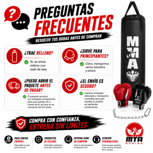 tula de boxeo pesada