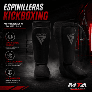 espinilleras de entrenamiento