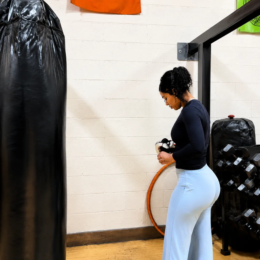 Rutina de boxeo en casa