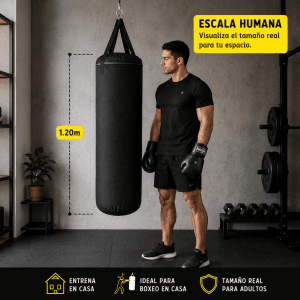 equipo para boxeo en casa
